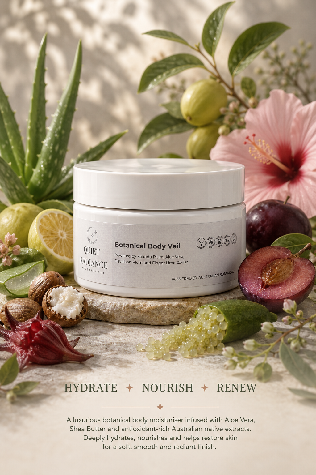 Botanical Body Veil - Radiance Enveloped